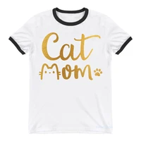 golden catdog mom graphic print t shirt womens clothing funny tshirt femme dog lover t shirt female harajuku kawaii clothes