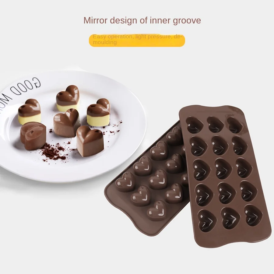 

Silicone Chocolate Moulds Creative Jelly Christmas Candy DIY Moulds Silicone Cake Moulds Ice Moulds Baking Utensils
