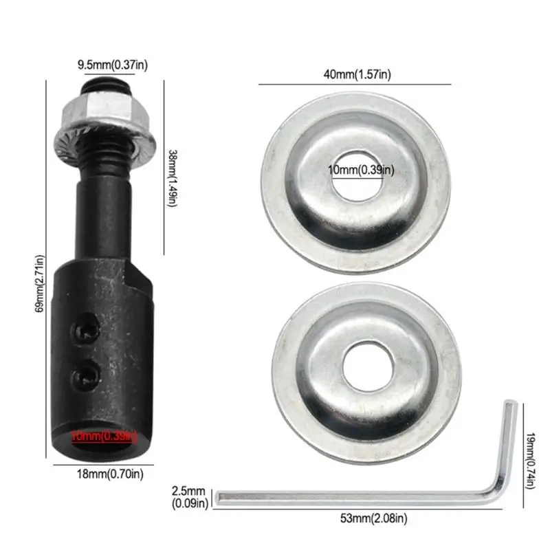 

Насадки для полировальных станков OOTDTY 5/6/8/10/12/14/16 мм