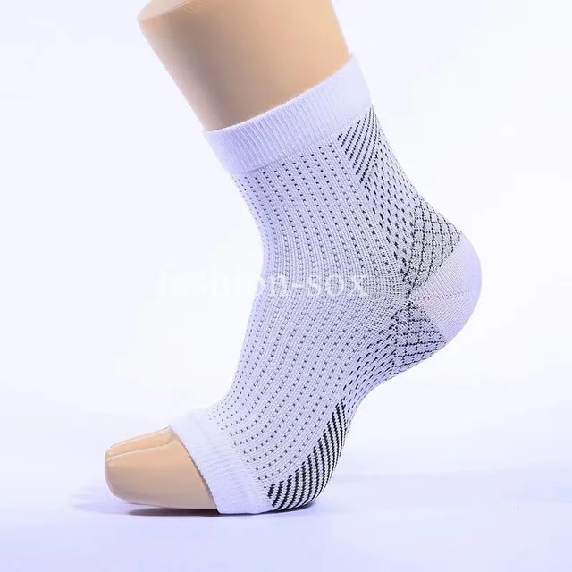 Compression Socks Anti Fatigue Compression Foot Sleeve Ankle Support Running Cycle Basketball Sports Socks Men Ankle Brace Socks