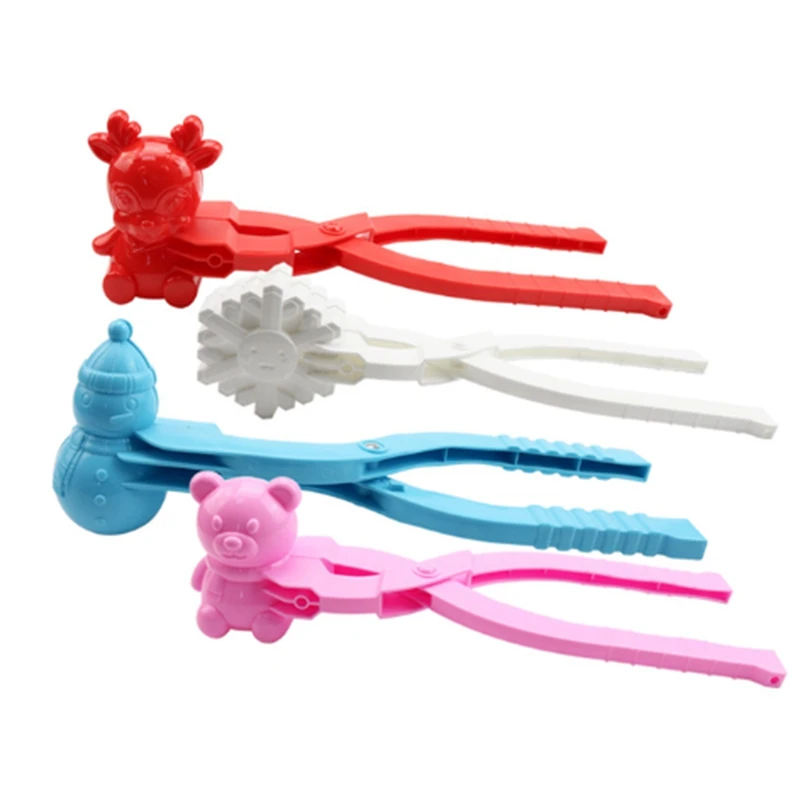 

4PCS Snowball Maker For Kids Outdoor,Snow Toy Kit,Snowball Maker Tools For Kids/Adults Winter Outdoor Snow Games
