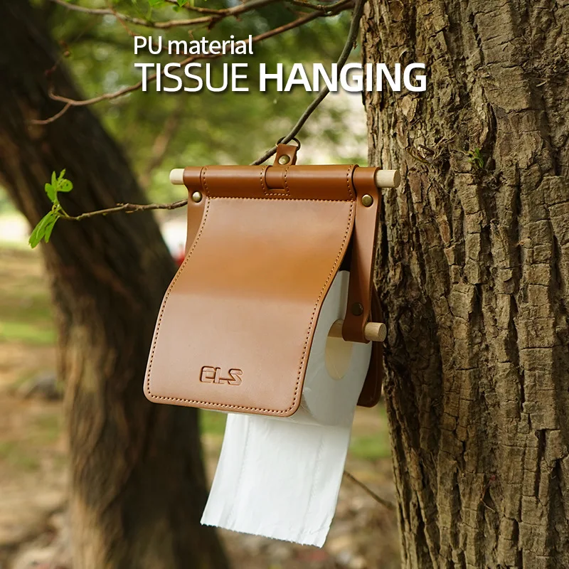 

New Outdoor Tissue Holder Picnic Household Hanging Napkin Tissue Box Nordic Car Tissue Holder Portable Paper Roll Tissue Holder