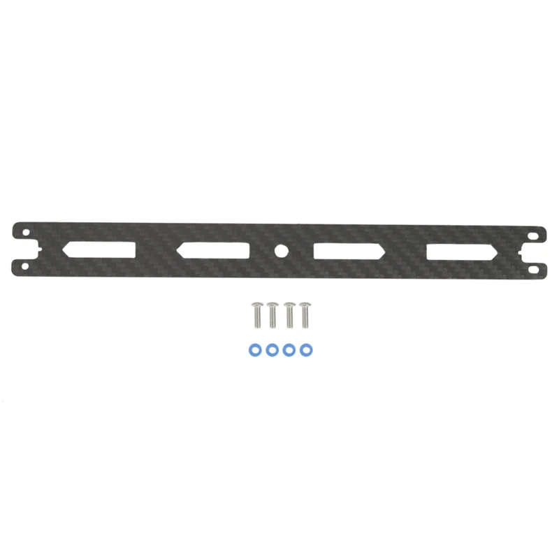 

Carbon Fiber Second Floor Board Plate for Tamiya TT02 TT02B TT-02 TT-02B 1/10 RC Car Upgrade Parts Accessories