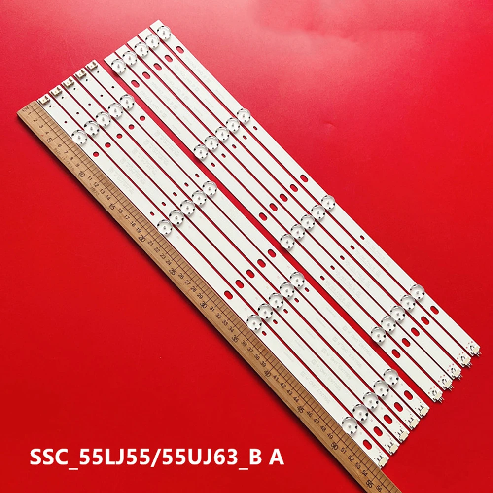 Светодиодная лента для подсветки LG 55LJ5550 55UJ6300 55UJ6307 55UJ635V 55UJ634V 55UJ630V 55LJ5500 55uj63 _ UHD 55lj55