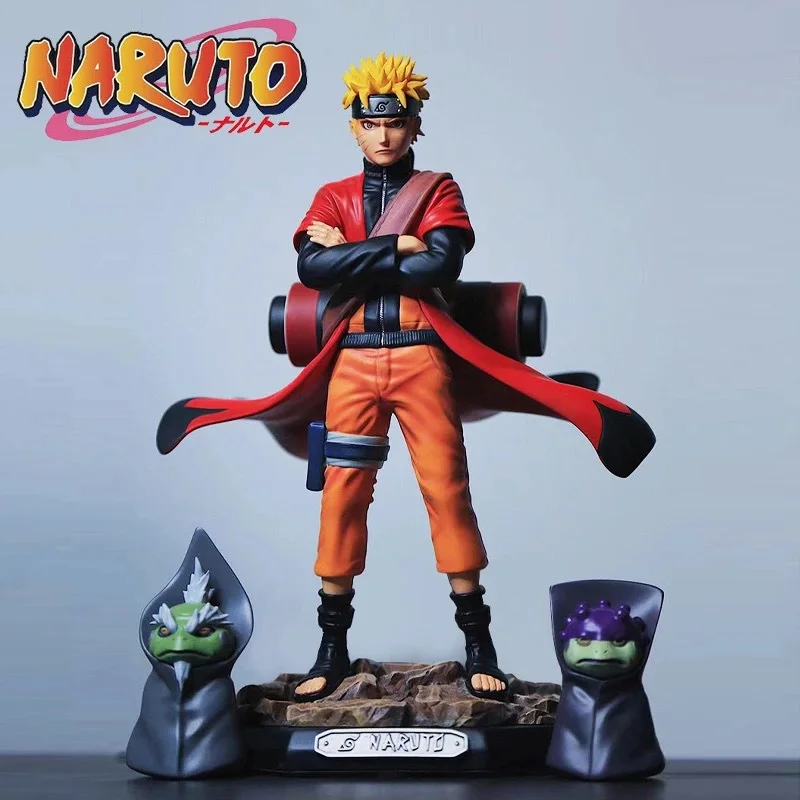 

30cm Anime Naruto Figures Gk Naruto Uzumaki Model Dolls Figurines Luminous Pvc Action Figure Collection Children's Toys Gifts
