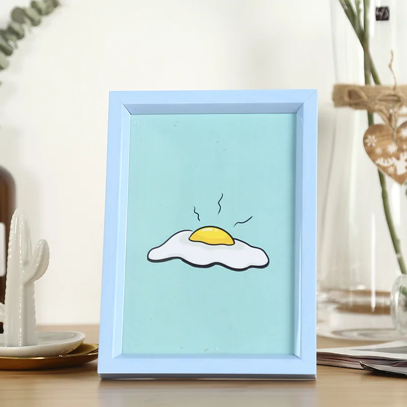 

1195liyou Simple wooden picture frame table 5 "6" 7 "8" 10 "A4 creative Chinese mounted wall picture frame