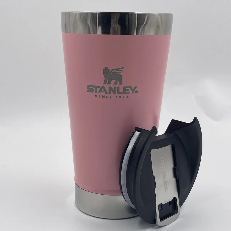 

Stanley Cup Vacuum Thermos Original Cold 473ML Stainless Steel Beer Thermal Estanley Cup with Opener Insulated Thermos Bottle