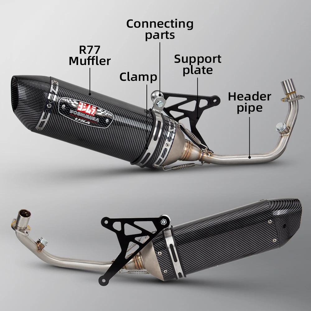 Yoshimura мотоциклетная выхлопная полная система модифицированная передняя