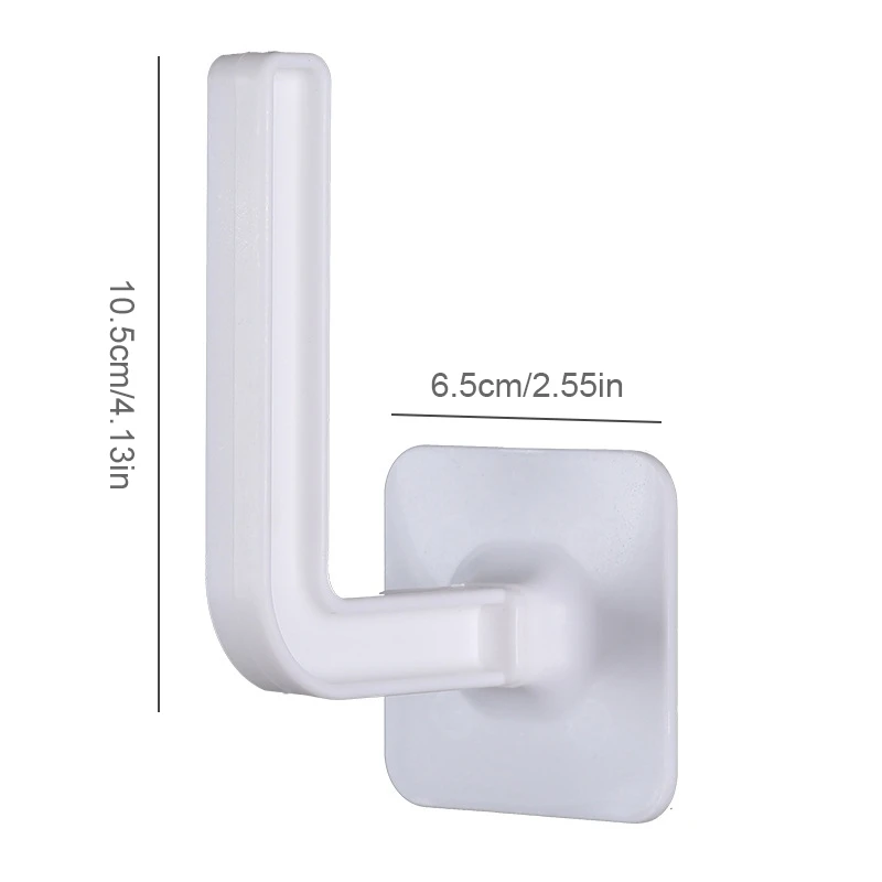 1 шт. настенный крючок без перфорации для кухни ванной комнаты следов стеллаж
