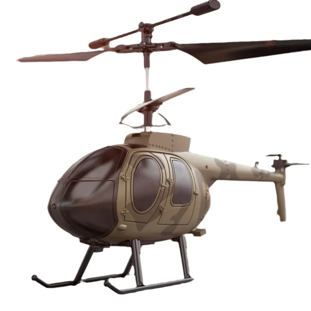 Вертолет Md500 с дистанционным управлением модель истребителя 4-канальный