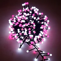 8 modes christmas garland string light outdoor 400led firecrackers fairy garden lights for xmas party wedding holiday decoration