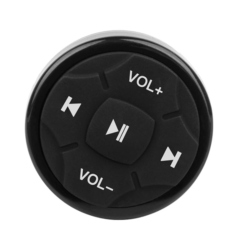 

Пульт дистанционного управления на руль, беспроводной Bluetooth 4,0 медиа-пульт с кнопками воспроизведения музыки для IOS/Android