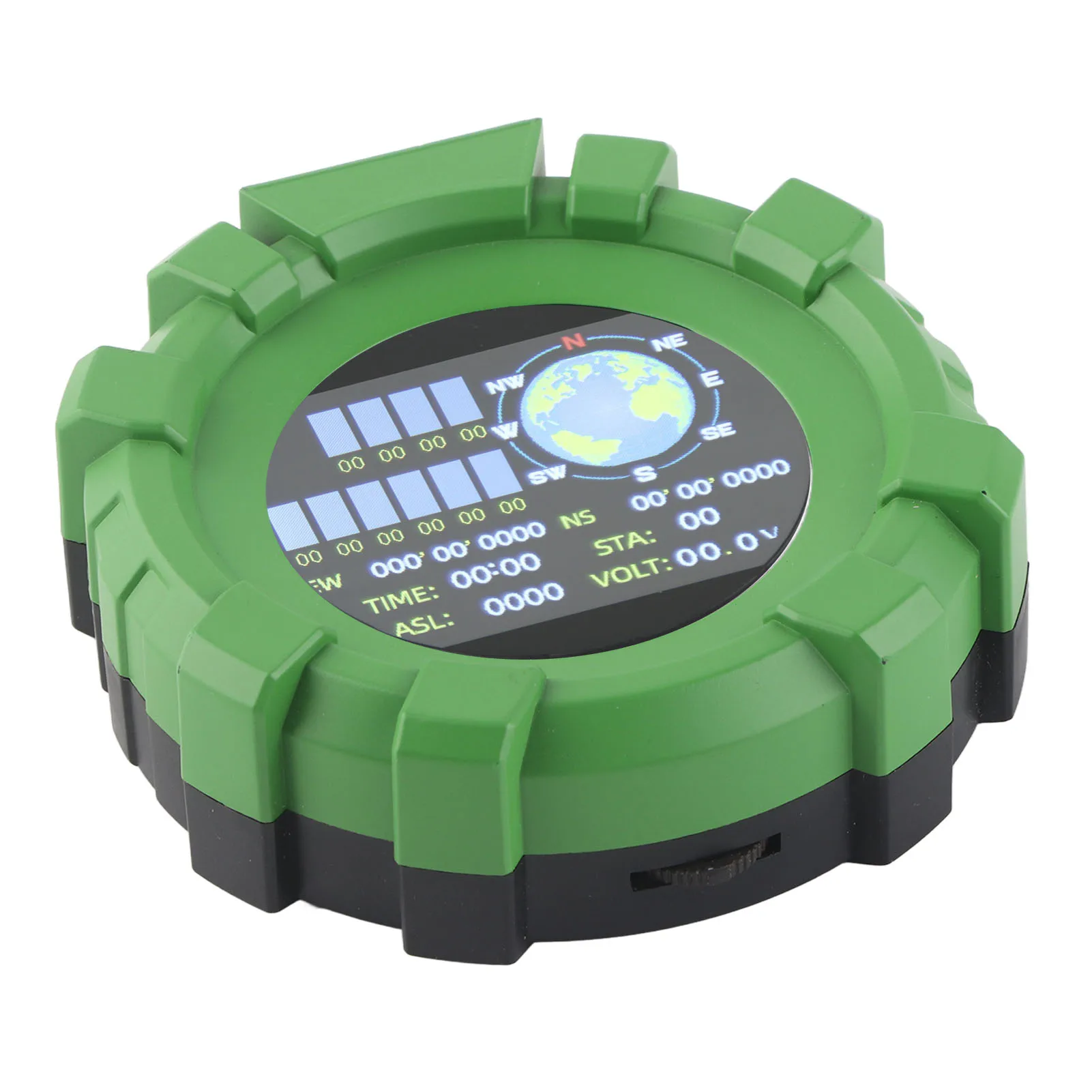 Автомобиль HUD Дисплей Интеллектуальный высотный компас Вождение миль Время