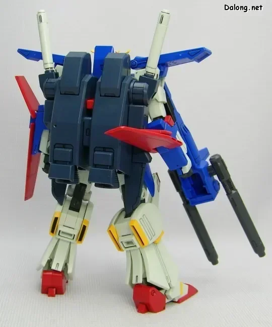 Фото Gundam BANDAI HGUC 1/144 MSZ-010 ZZ пластиковые игрушечные фигурки аниме подарок в сборе модель механический оригинальный продукт №5
