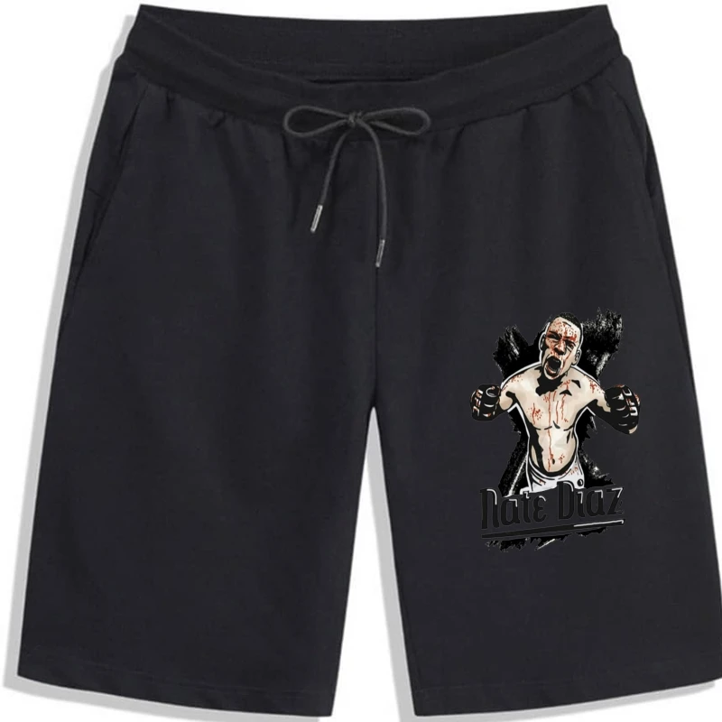 

Nate Diaz 241 shorts for men Nate Diaz Art Usa Vintage shorts for men White For Men-Women Vintage Shorts