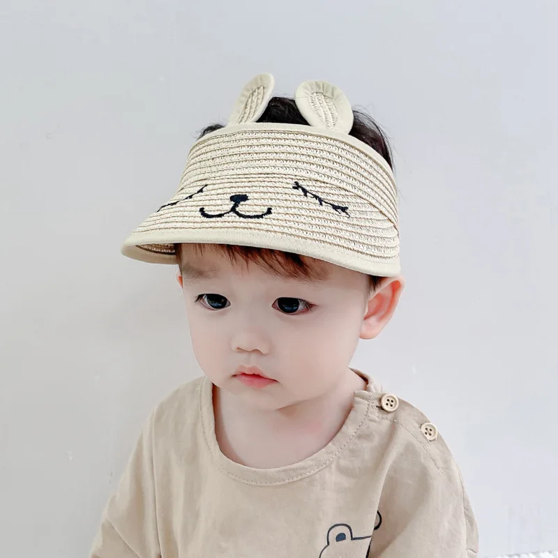 

Удобная Регулируемая шляпа с широкими полями для мальчиков и девочек 8-4 лет, на весну и лето