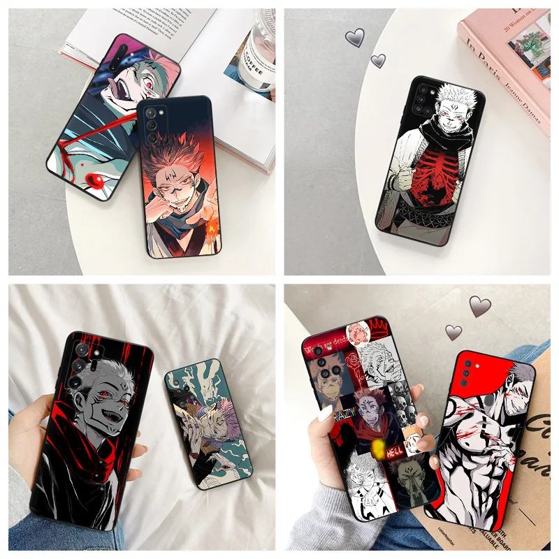 

Soft Phone Cases For Samsung A24 M54 M30S M21 M11 M31 M13 M51 M32 M12 M62 M22 M52 M23 M33 M53 Ryomen Sukuna Jujutsu Kaisen Cover