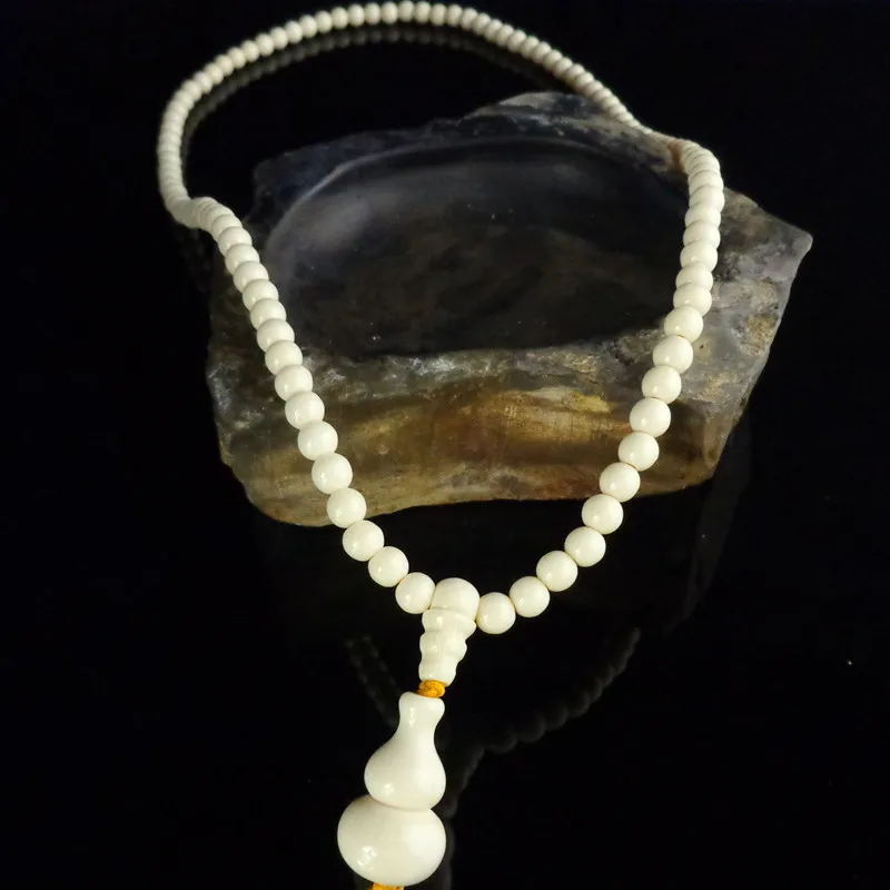 Браслет с имитацией шара слоновой кости 108 шт. 6 мм многослойный браслет бегемота