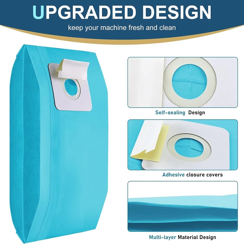 Миниатюрные Фильтрационные вакуумные мешки типа А совместимые с Riccar