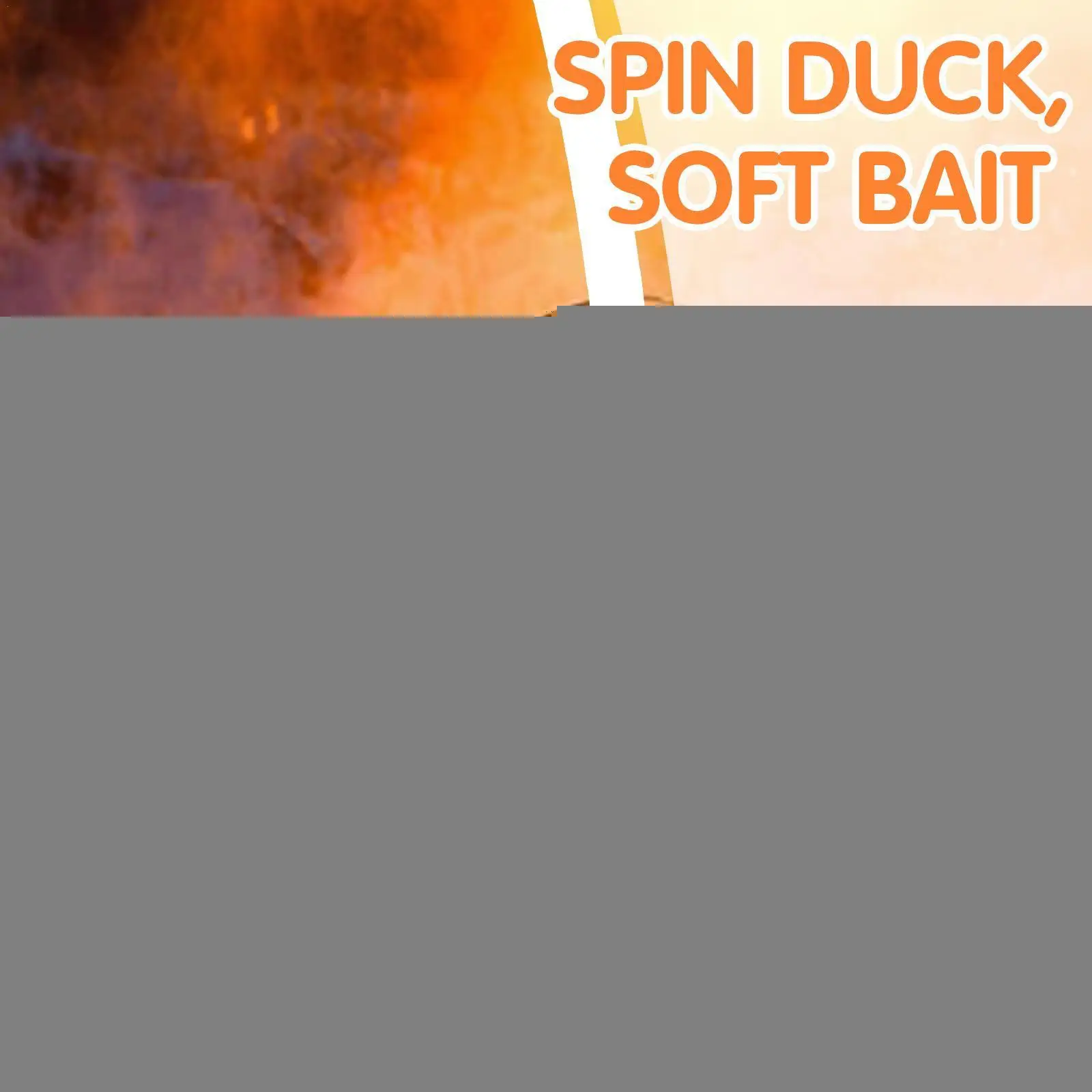 

1pcs Propeller Flipper Duck Fishing Lure Ducking Fishing Bass Baits 3d Artificial Lure 12g Duckling Bait 9.5cm Eyes Da N4i4