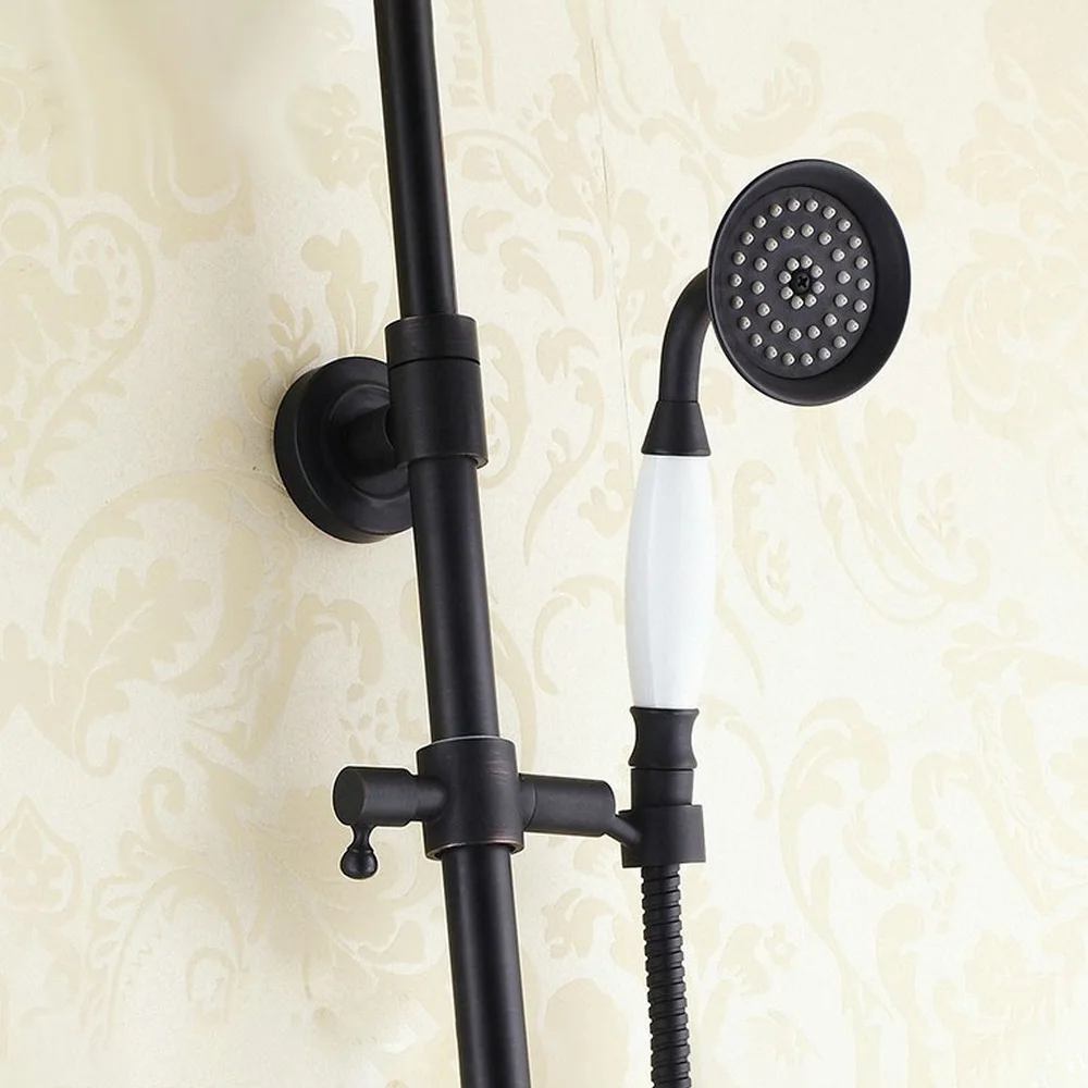 Душевая лейка с двойной ручкой и керамическим спреем 8 дюймов trs048