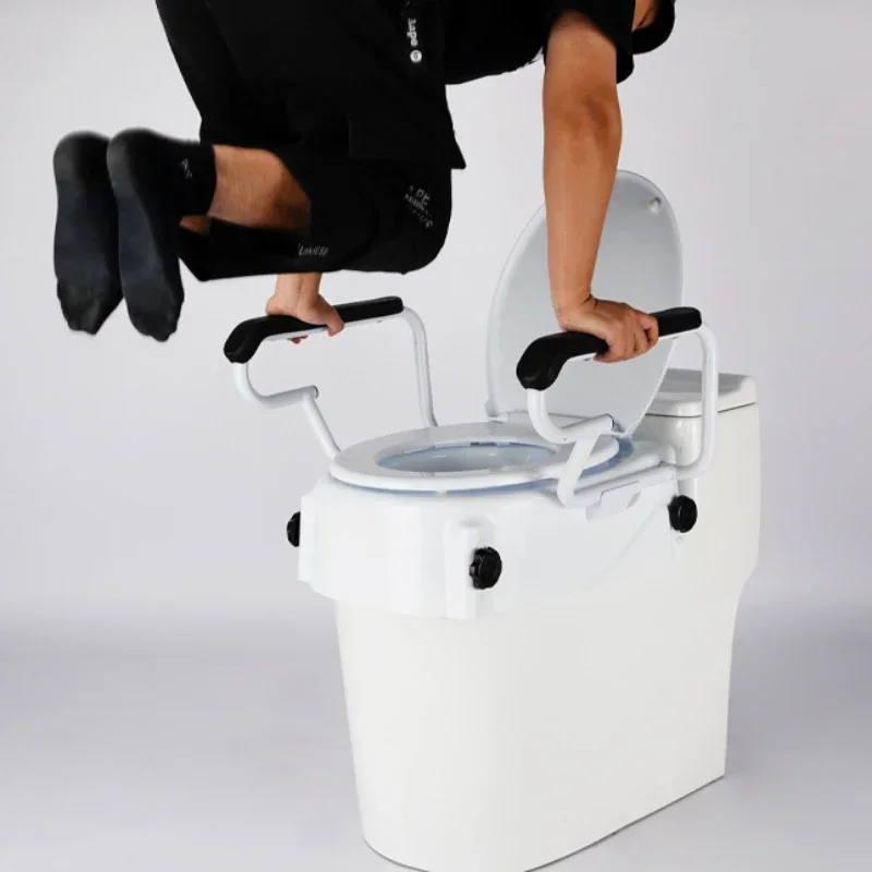 Усилитель унитаза для пожилых и беременных женщин с подушкой сиденья