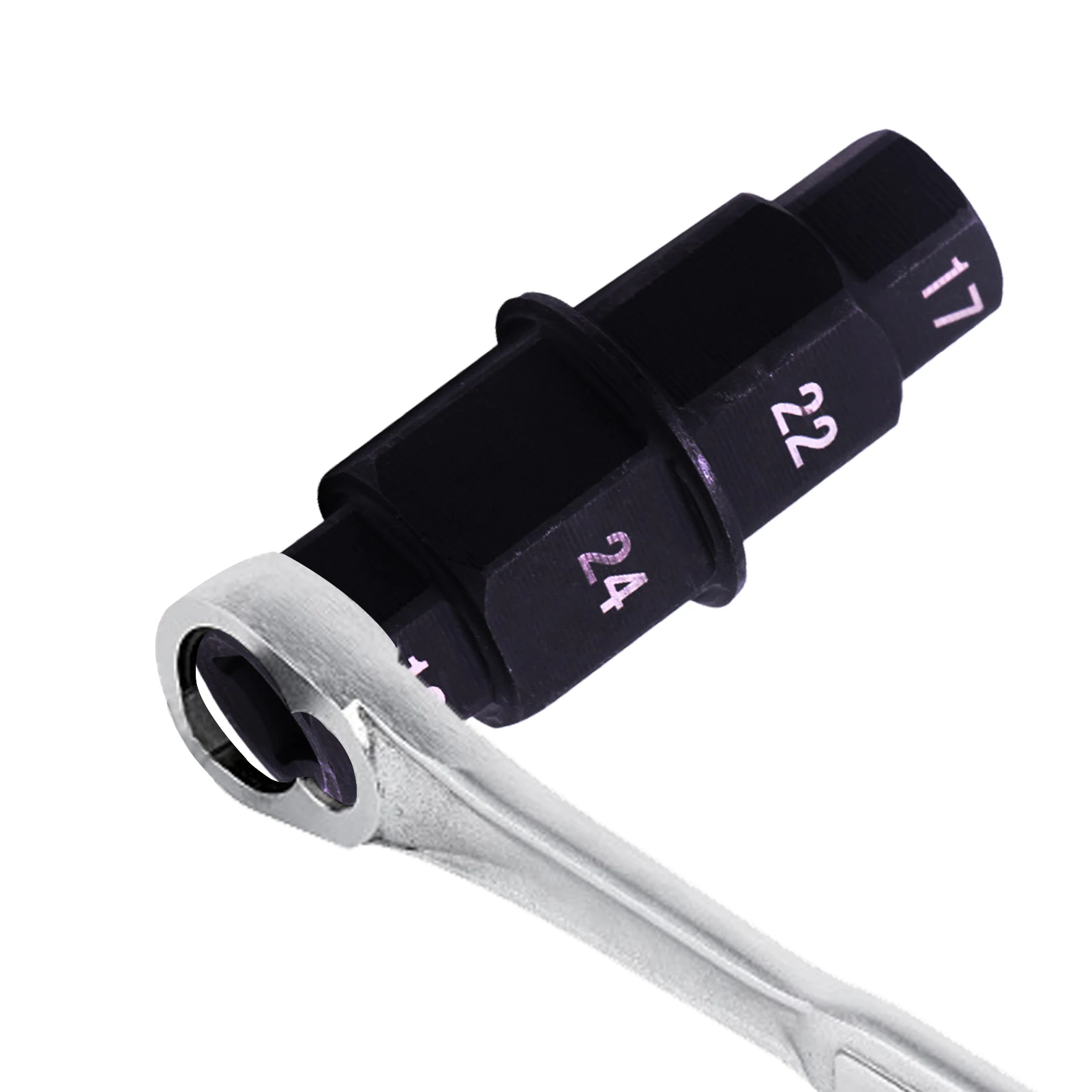 

Front Wheel Spindle Wrench Motorcycle Spindle Wrench Hex Spindle Tool For Motorcycle Front Wheel Spindle Suitable For 17mm 19mm