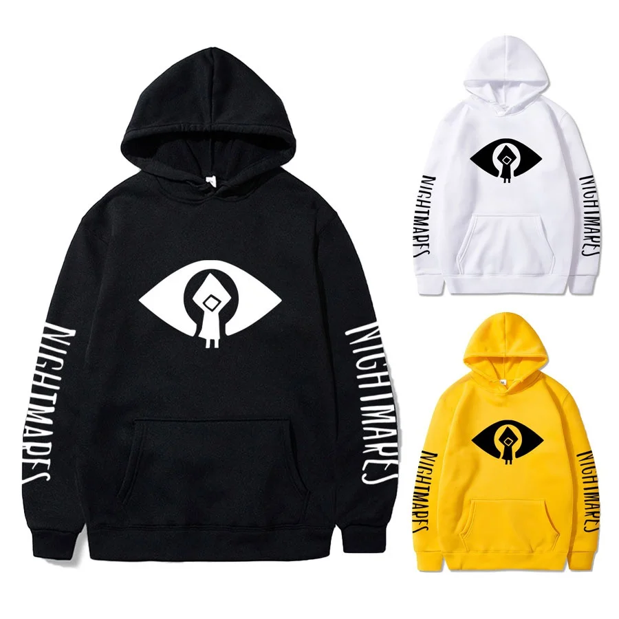 

2022 New Little N-Nightmares Logo Print Hoodies Sweatshirt Women Men Long Sleeve Unisex Streetwear