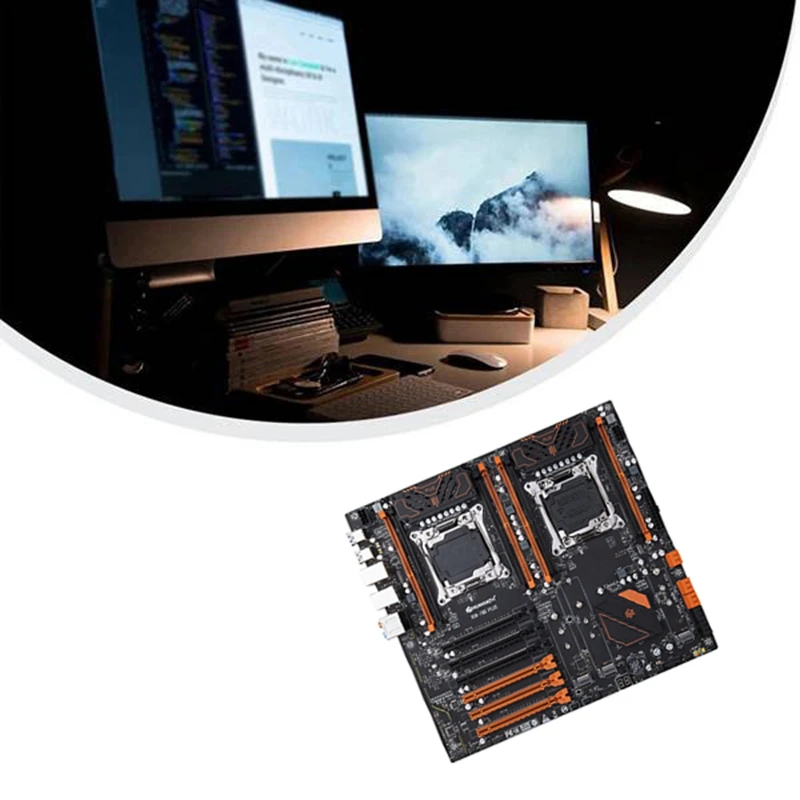 Najtaniej HUANANZHI X99-F8D PLUS Płyta Główna Podwójny Procesor Wsparcie Płyty Głównej LGA2011-3 Procesor Wsparcie DDR4 1866/2133/2400Mhz