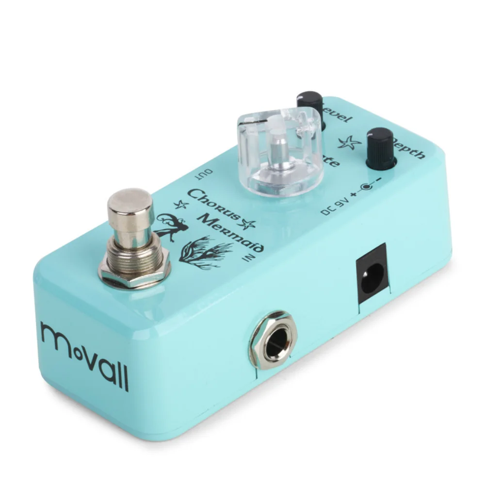Movall MP-309 процессор для создания эффектов для гитары «Русалка», аналоговая педаль для хора, запчасть для настоящей байпационной электрогитары