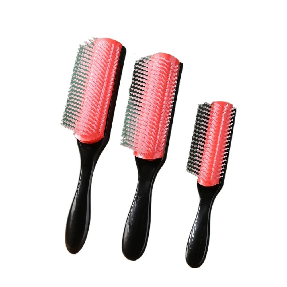 

Detangling Brush for Curly Hair Non-slip Hair Brush Comb Scalp Massage Brushes Professional Salon Styling Tool