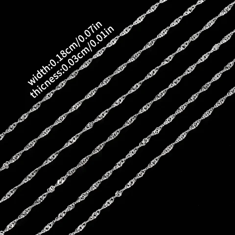 Цепочки из нержавеющей стали GMB724 для изготовления украшений