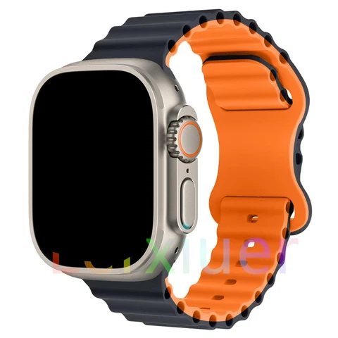 CRESTED силиконовые ремешки для Apple Watch Ultra 49 мм