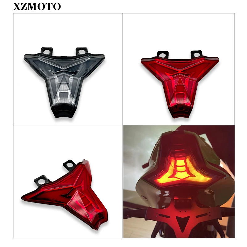 Задний фонарь для мотоцикла светодиодный Kawasaki Ninja ZX4R 2023 дюйма задний заднего