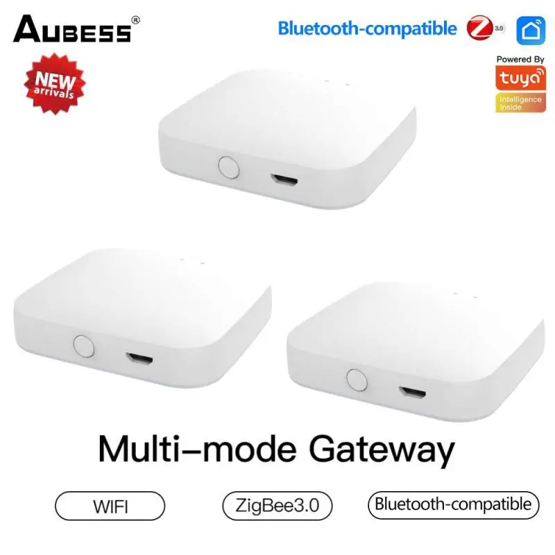 

Беспроводной пульт дистанционного управления Tuya ZigBee, хаб с поддержкой Bluetooth, работает с приложением Alexa Google Home