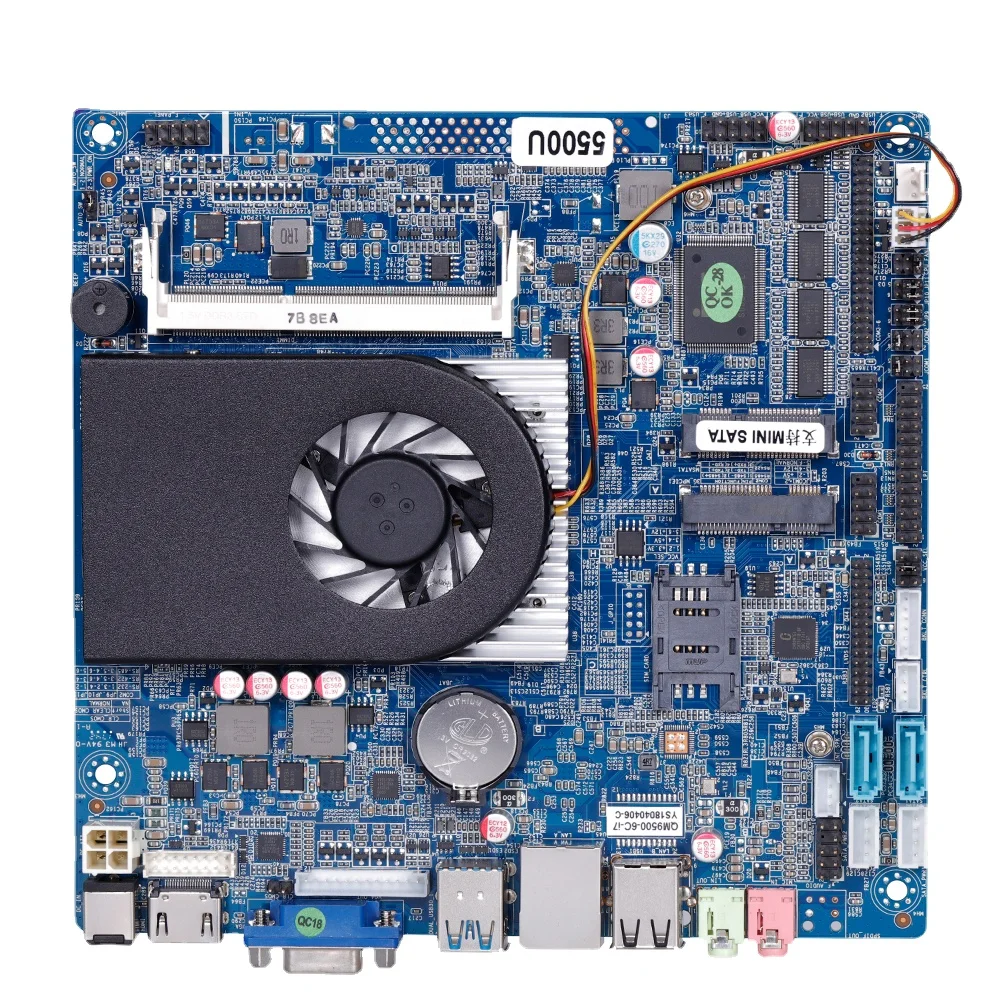 

Mini-ITX Motherboard Intel Broadwell-U I3 5005U Dual Core 2.0GHz Support win7/8/10/xp/Linux mainboard