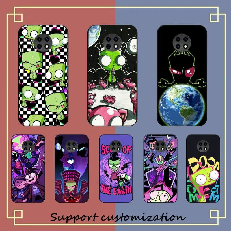 

Invader Zim Phone Case for Redmi 5 6 7 8 9 A 5plus K20 4X S2 GO 6 K30 pro