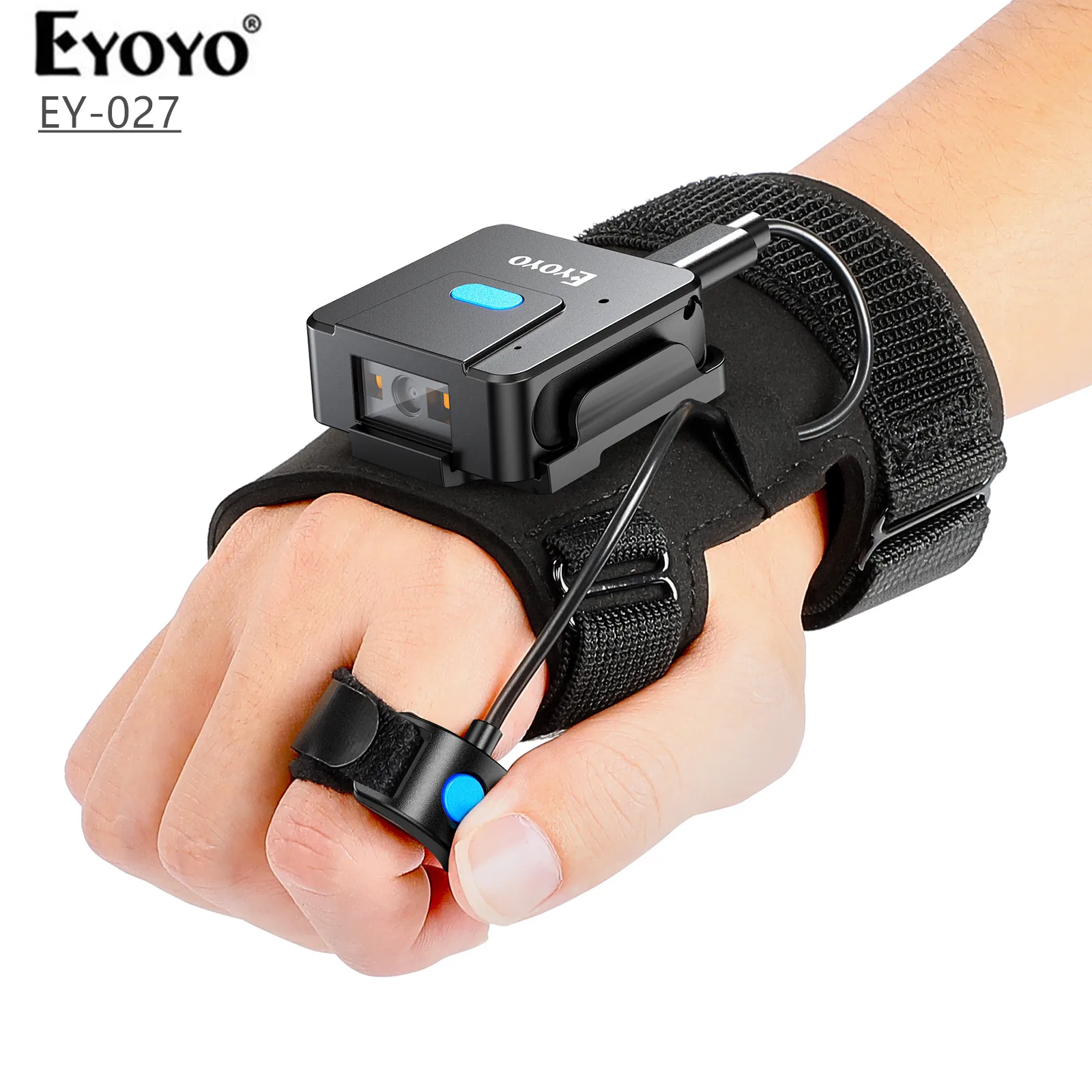Wearable Glove Scanner Left&right Hand Wearable1d Qr Patable