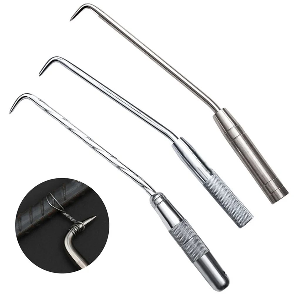 

Hand Rebar Hook Tier Construction Site Steel Bar Wire Winding Clamp Tying Tool Rotation Hand Binding Steel Bars Hand Tool