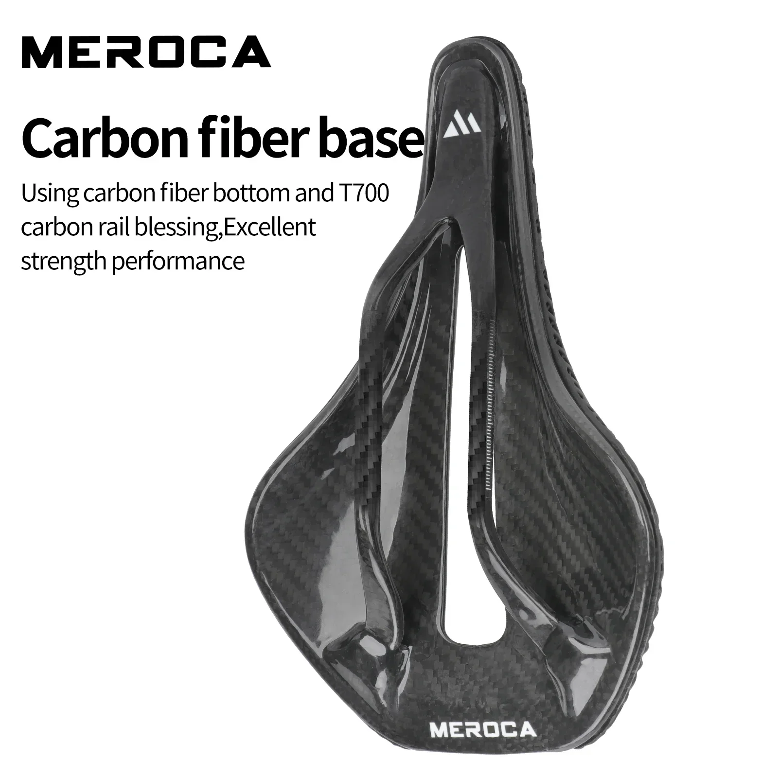 MEROCA UltraLight 157 г углеродное волокно с 3D принтом велосипедное седло для гоночного