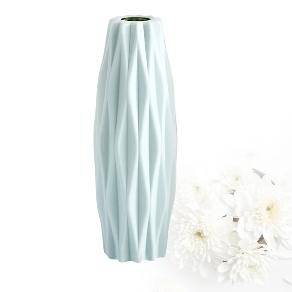 

Table Modern Flower Vase Desktop Flower Pot Decorative Flower Arrangement Container Indoor for Home Office Green