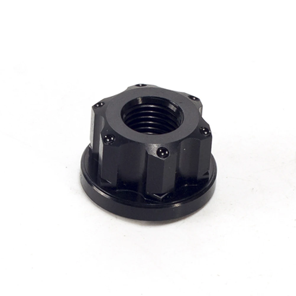 

Hub Axle Nuts Track Wheel Washer 1pcs Accessories Bicycles Bike Component Cycling Integrated M9 Replace Brand New