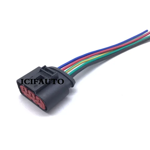 CITALL 5-pin mass air flow sensor MAF harness pigtail connector cable  4F0973705 Fit For VW AUDI : : Car & Motorbike