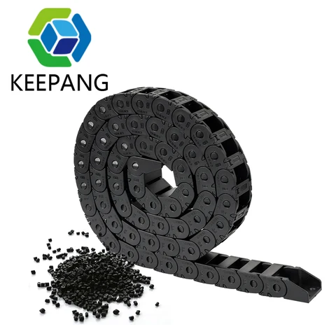 1 метр 7*7 мм 10*10 мм 10*15 мм фрикционная цепь для 3D принтера Voron фрикционная цепь нейлоновая фрикционная машинка инструменты деталь 3D-принтера