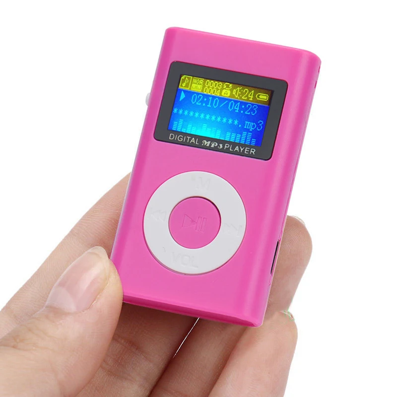 

С экраном карты mp3 mini walkman Цветной корпус mp3-плеер