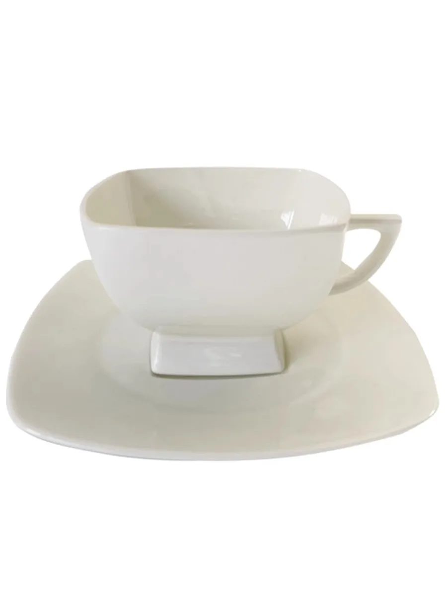 Однотонная чашка для молока в стиле ретро керамическая кружка простом кофейни