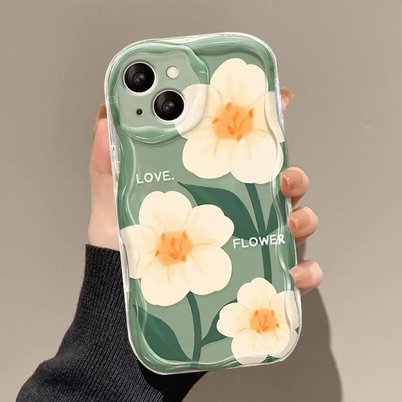 Чехол для Huawei Honor 90 Lite 5G P30 Mate 30 40 Pro P40 Nova 9 SE 10 11 5T 7 чехол с объемными волнистыми