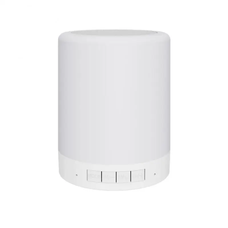 

Smart Creative Portable Small Night Sound PVC Colorful Clapping Lamp Wireless Mobile Phone Speaker Computer Card Home