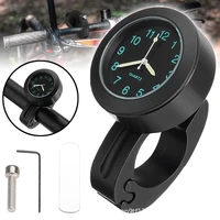 motorcycle bicycle handlebar clock fashion decorative clock outdoor riding waterproof clock motorcycle modification accessories
