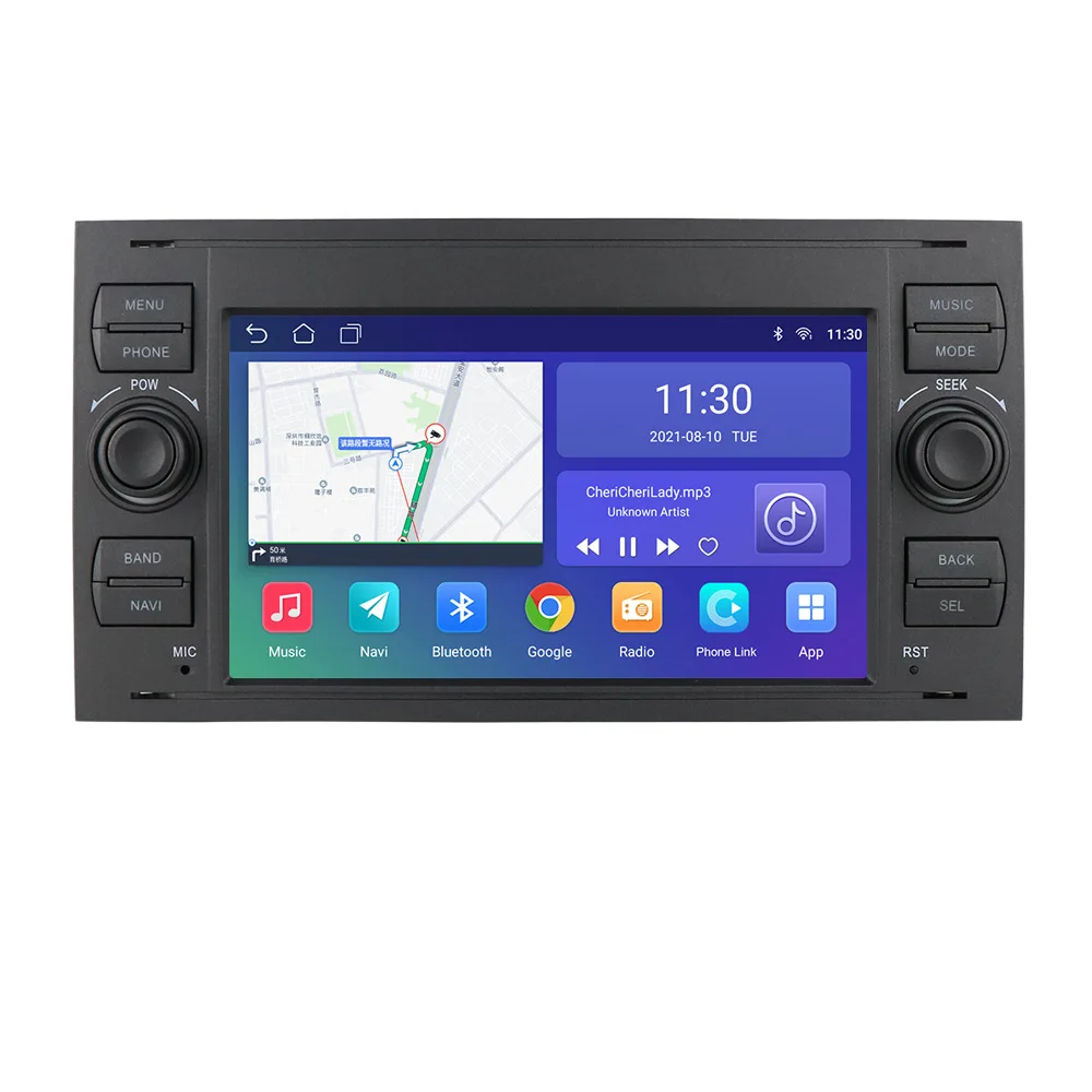car radio 2din Navigation android for Modeo Focus Galaxy S- max c- fiesta HD 1024x600 wifi | Автомобили и мотоциклы